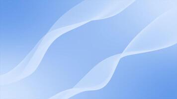 Royal blue wavy lines silk textured gradient design loop able geometrical background for presentation video