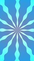 blue background hypnotic animation looped with copy space text backdrop vertical video