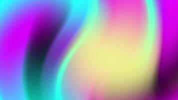 A colorful abstract background with a wave video