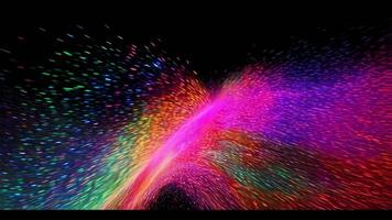 Psychedelic Waves of Light Pulsating in Harmony video