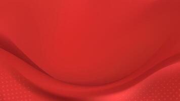 Abstract background with a flowing scarlet red texture. vector