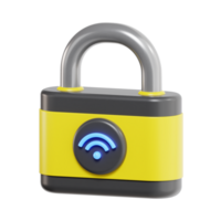 Secure Network with WiFi Lock for Protection png