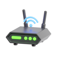 Modern WiFi Router for Internet Connection png