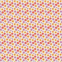 Floral pattern, spring summer background vector