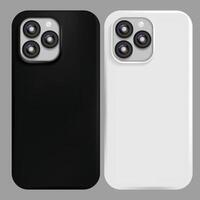 Realistic Cases for mobile,mockup vector