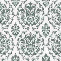 Damask classical seamless pattern grunge background vector
