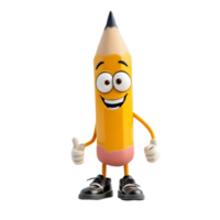 pencil black tip thumb up background png