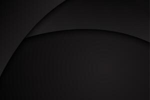 Minimalist abstract black background design vector
