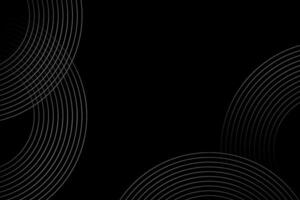 Elegant abstract black background design vector