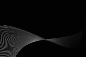 Elegant abstract black background vector