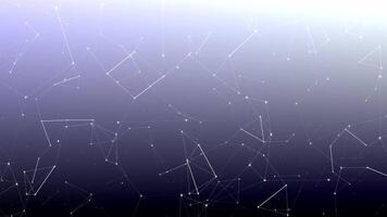 Gradient blue web polygonal network animation floating shapes motion graphics background video