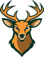 Majestic Deer Head Vectors Art Illustration for Nature Themes