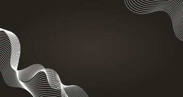 Abstract background with lines and waves. illustration design. vector