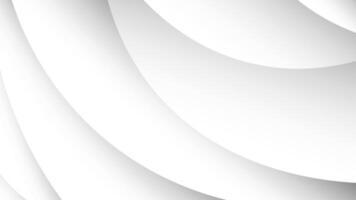 Modern Abstract White Background with Smooth Flowing Curves vector