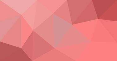 Illustration of red abstract polygon modern geometric background design vector