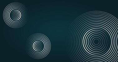Abstract Background with Circles and Lines Illustration vector