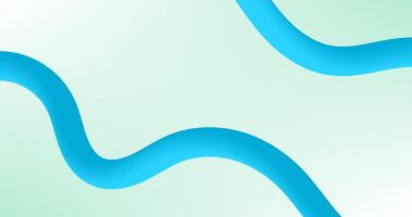 Abstract background with wavy lines in blue colors. illustration. vector