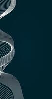 Abstract background with dynamic waves. illustration presentation. vector
