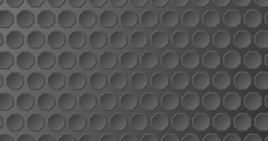 Abstract background of octagons in gray colors. vector