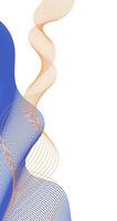 Abstract Background Blend Wave Line Design for Wallpaper, Banner, Background, Card, Book Illustration vector
