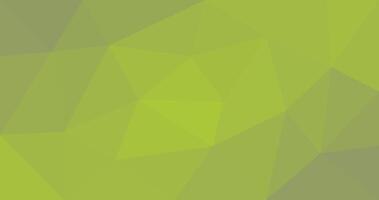 Green abstract polygonal background. Geometric design vector