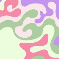A colorful abstract background with a pink, green and purple design vector