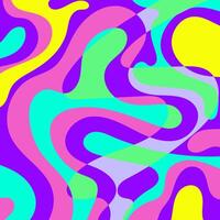 A colorful abstract background with a wave pattern vector