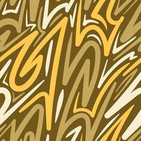A brown and white abstract pattern with swirls vector