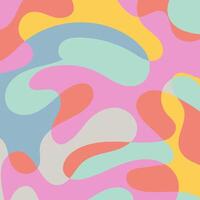 A colorful abstract background with a lot of shapes vector