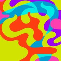 A colorful abstract background with a man's face vector