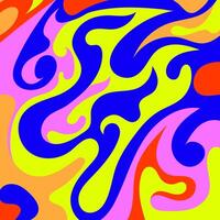 A colorful abstract background with swirls and swirls vector