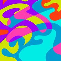 A colorful abstract background with many shapes vector