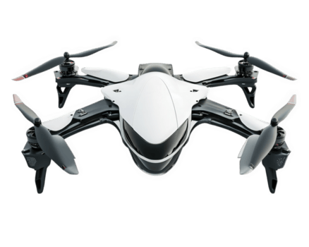 elegant Drönare med fyra propellrar, designad för antenn fotografi och utforskning. dess modern design och Avancerad teknologi göra den idealisk för olika tillämpningar png