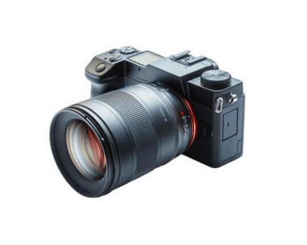 digitale telecamera con staccabile lente, ideale per professionale fotografia. Questo telecamera Caratteristiche Avanzate impostazioni e elegante disegno, Perfetto per cattura alto qualità immagini png