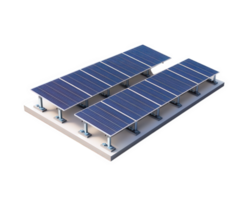 A solar panel array on a black background png