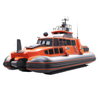 Highspeed rescue hovercraft boat for emergency response and maritime operations png