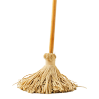 String Mop with Wooden Handle for Cleaning Floors png