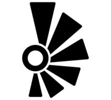 Depleting chart icon. Trendy modern flat linear Depleting chart icon on white background vector