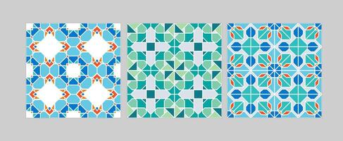 Islamic Pattern Kwayrah vector