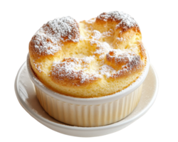 A small dish with a puff pastry on top png