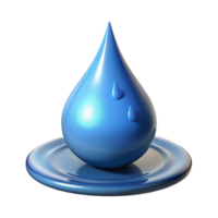 vibrant minimalist A single raindrop splashing in a puddle, dynamic lighting, macro photography genuine png