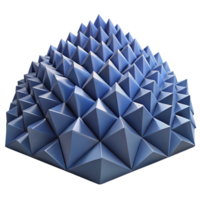 Maravilhoso rústico uma campo do aleatoriamente gerado, triangular formas, formando a abstrato geométrico padrão, dentro uma moderno, minimalista estilo Prêmio png