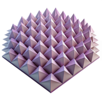 magnífico minimalista uma campo do aleatoriamente gerado, triangular formas, formando a abstrato geométrico padrão, dentro uma moderno, minimalista estilo profissional png