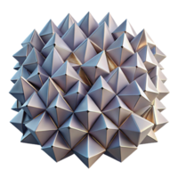 impressionante abstrato uma campo do aleatoriamente gerado, triangular formas, formando a abstrato geométrico padrão, dentro uma moderno, minimalista estilo Prêmio png