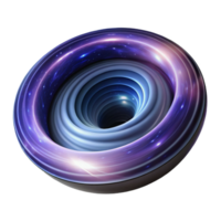 stunning modern A swirling vortex of light and energy, resembling a black hole, in a cosmic, astronomical style professional png