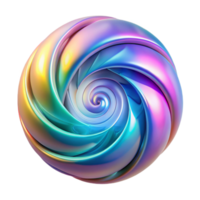 impressive modern A swirling vortex of iridescent oil slick colors, illuminated by a soft, ethereal glow, with intricate fractal patterns emerging from the center. Art Nouveau style professional png