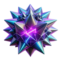 extraordinary creative A chaotic explosion of geometric shapes in vibrant neon hues, sharp edges and high contrast, cyberpunk style, lit by a grid of laser beams 4K png