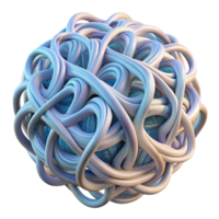 wonderful traditional A tangled mass of luminous threads, weaving and intertwining, complex and intricate, fiber art style, lit by a soft, diffuse light exclusive png