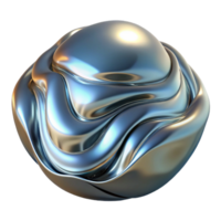 extraordinary artistic A rippling surface of liquid metal, reflecting a distorted landscape, surreal and abstract, metallic and reflective, lit by a single, bright light source 4K png