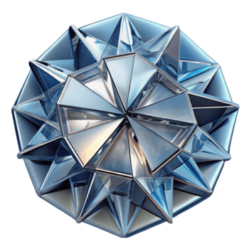 maravilloso moderno destrozado fragmentos de vaso, reflejando y refractando ligero en un calidoscópico patrón, agudo y angular, cubista estilo genuino png